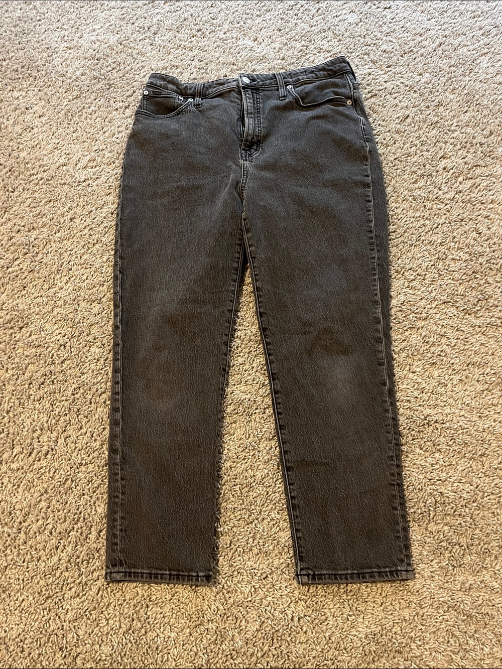 Madewell Woman’s Charcoal Jeans